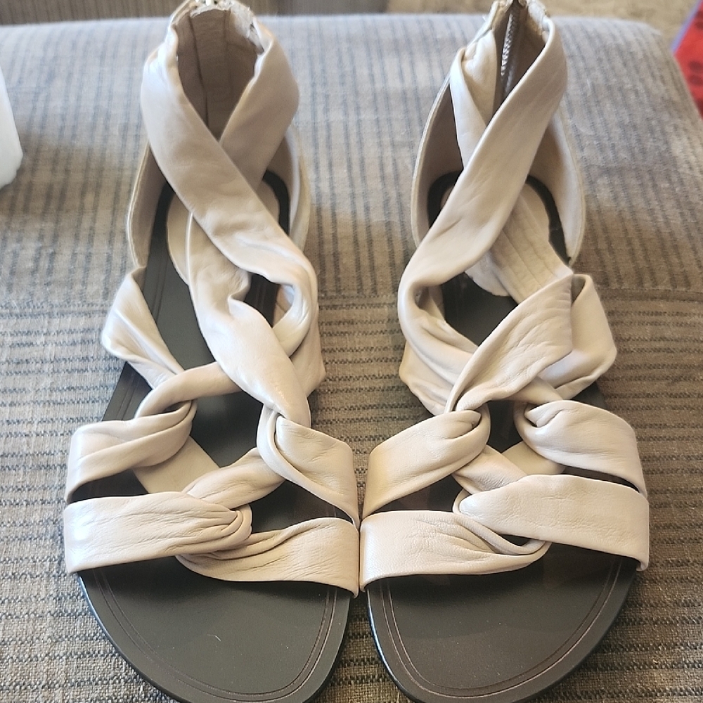 Cole Haan Shoes | Cole Haan By Maria Sharapova Sandals Cream